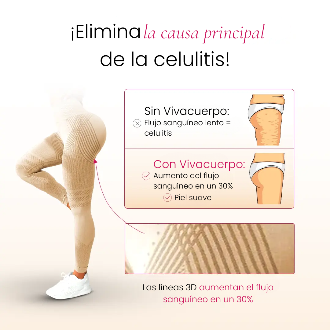 Leggings 3D VivaCuerpo™ - Red