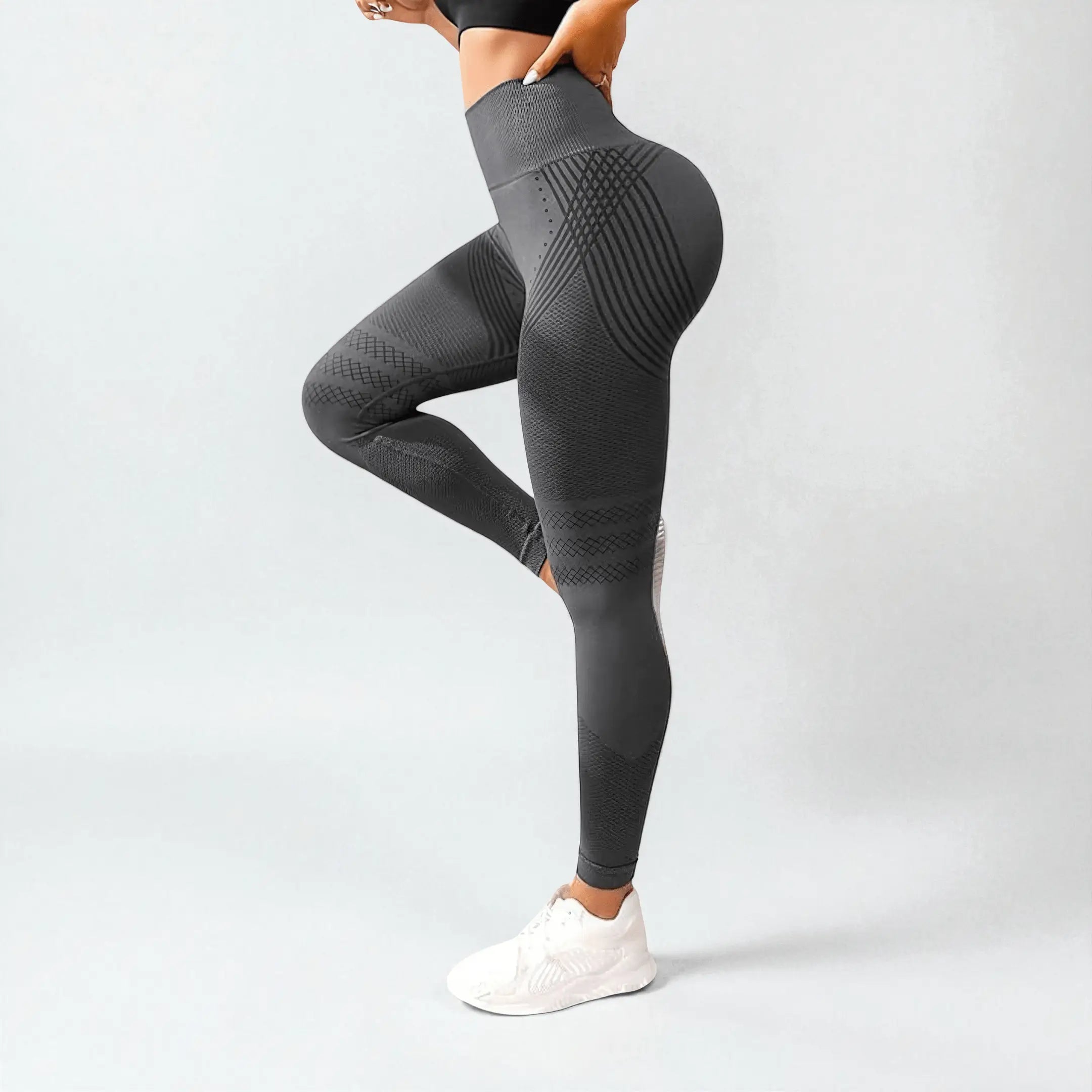 Leggings 3D VivaCuerpo™ - Pearl Gray